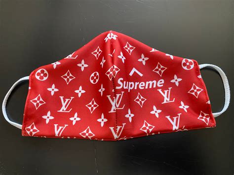 louis vuitton x supreme mask|Louis Vuitton mask for sale.